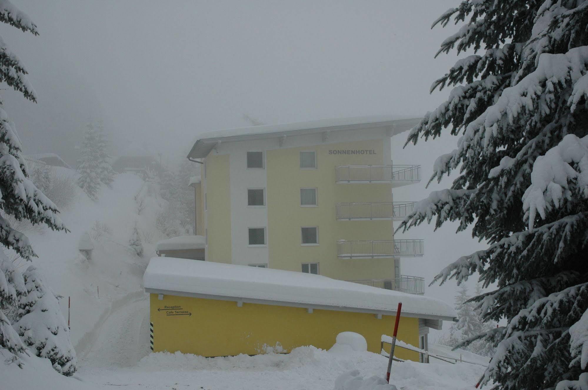 Sonnenhotel Zaubek Treffen Buitenkant foto